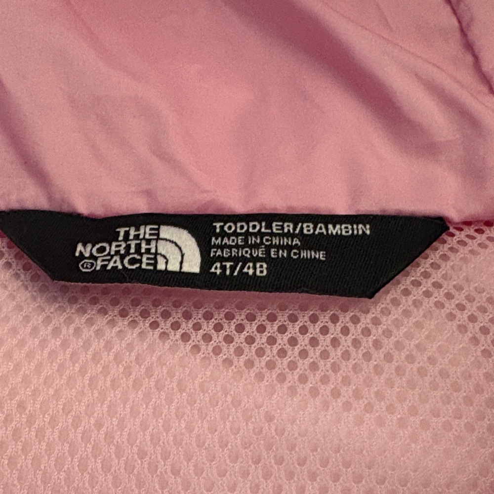 The North Face Kids Fuchsia and Black Raincoat - Picture 3 of 6